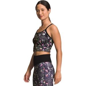 The North Face EA Dune Sky Tanklette XS Black Floral Print